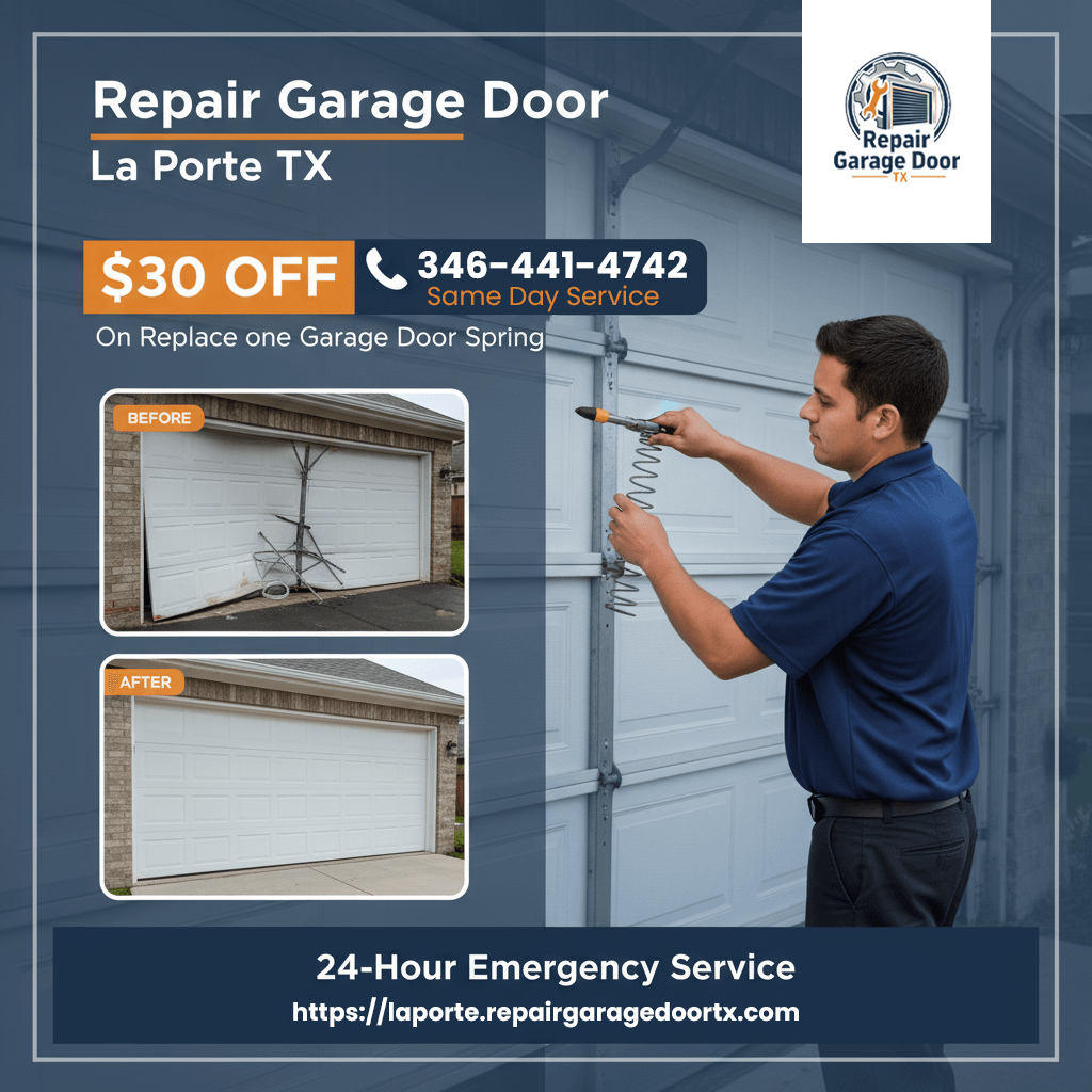 Repair Garage Door La porte TX